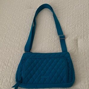 Vera Bradley Vibrant Blue Quilted Crossbody Bag